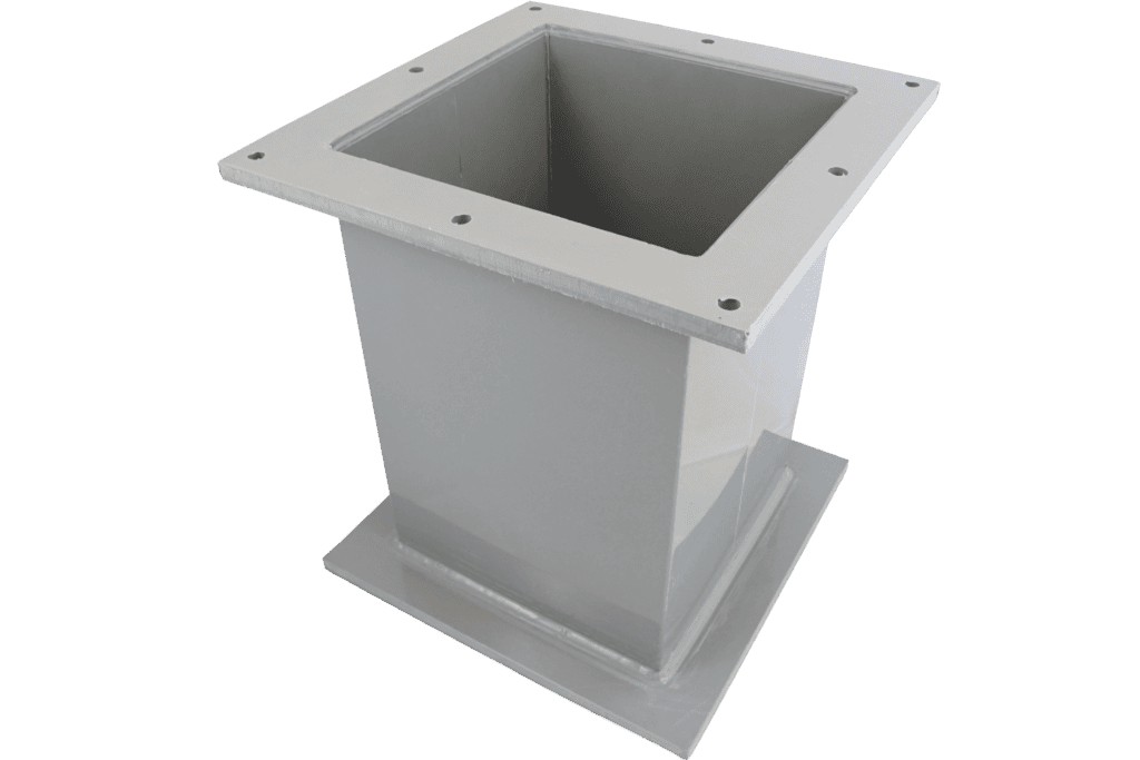 AxiomPlastics Eckige Luftleitung Kunststoff