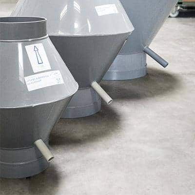AxiomPlastics Deflektorhaube Kunststoff